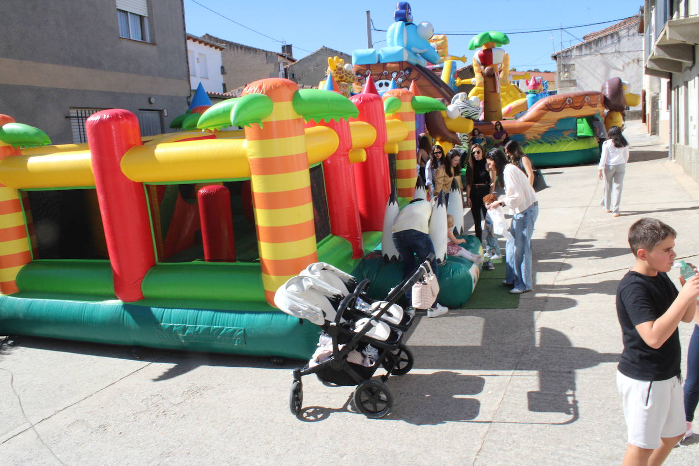 Intensa jornada festiva en Santibáñez de Béjar