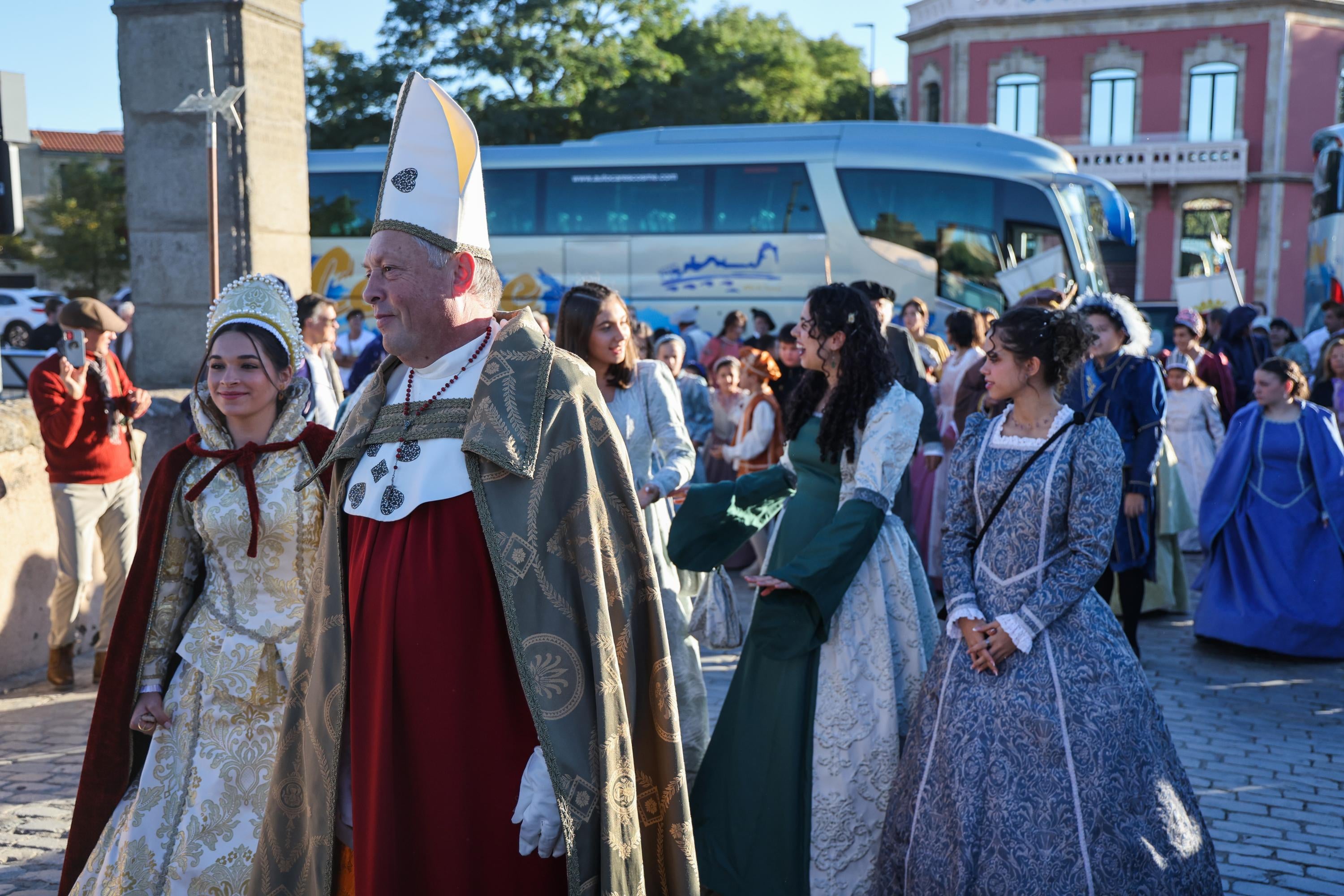 Un viaje del siglo XXI al XVI para revivir los preparativos del enlace entre Felipe II y María Manuela de Portugal