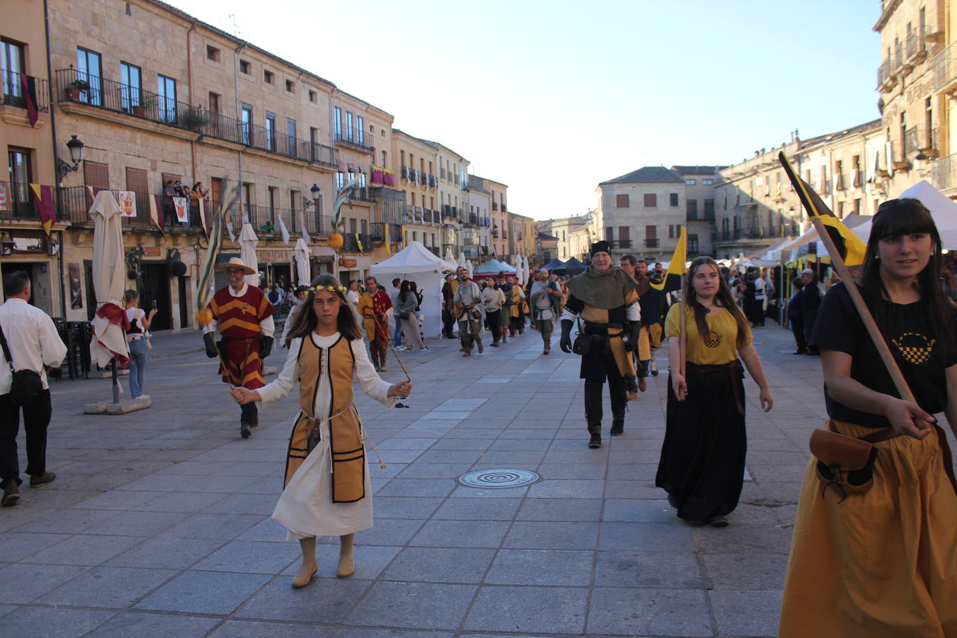 Ciudad Rodrigo despide la VIII Feria Medieval con el poderío de los caballeros