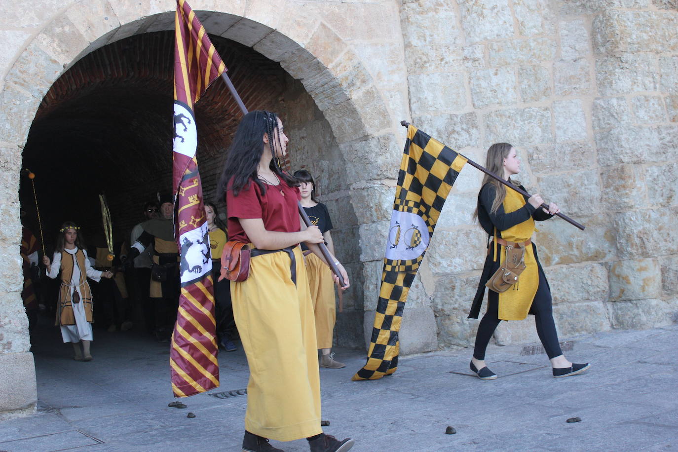 Ciudad Rodrigo despide la VIII Feria Medieval con el poderío de los caballeros