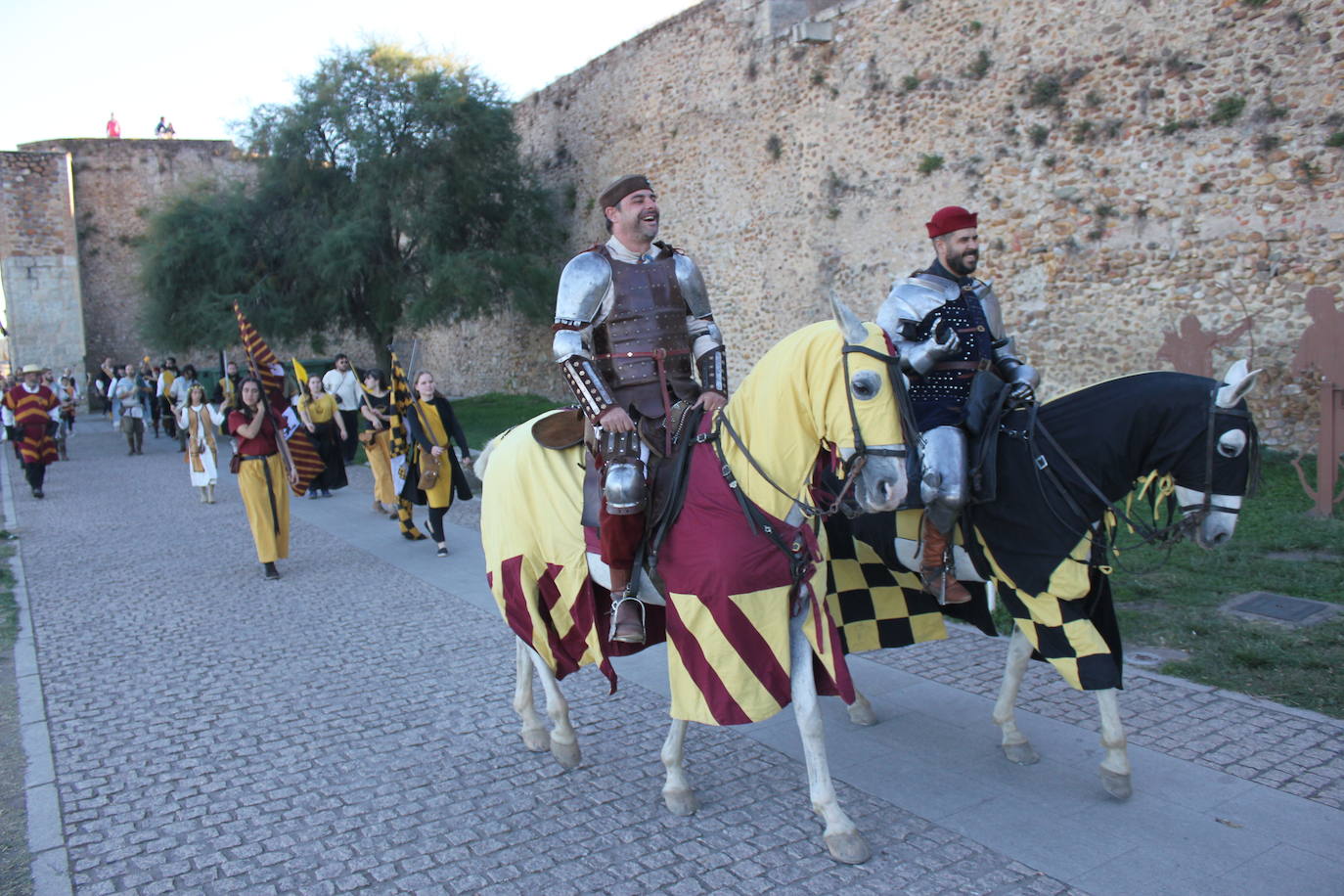 Ciudad Rodrigo despide la VIII Feria Medieval con el poderío de los caballeros