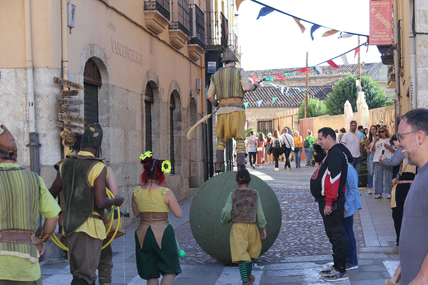 Ciudad Rodrigo despide la VIII Feria Medieval con el poderío de los caballeros
