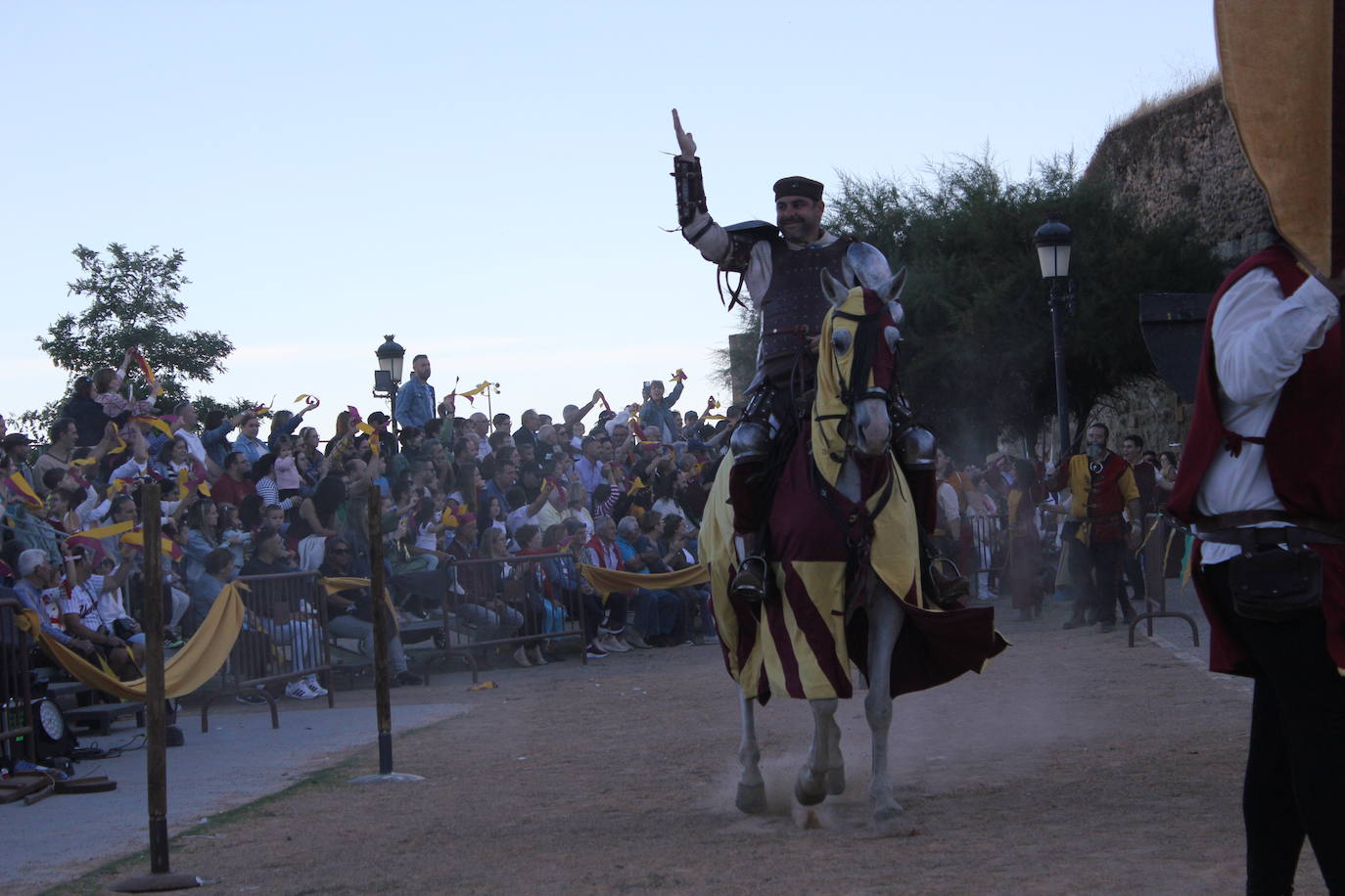 Ciudad Rodrigo despide la VIII Feria Medieval con el poderío de los caballeros