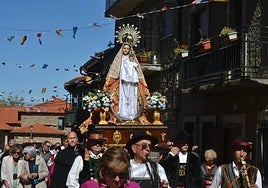 La procesión recorrió las calles del municipio