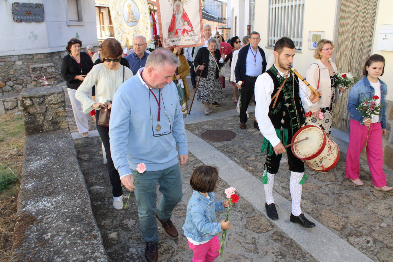 Cantagallo rinde honores a la Virgen del Rosario