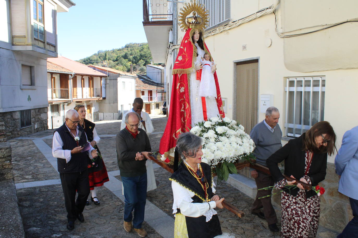 Cantagallo rinde honores a la Virgen del Rosario
