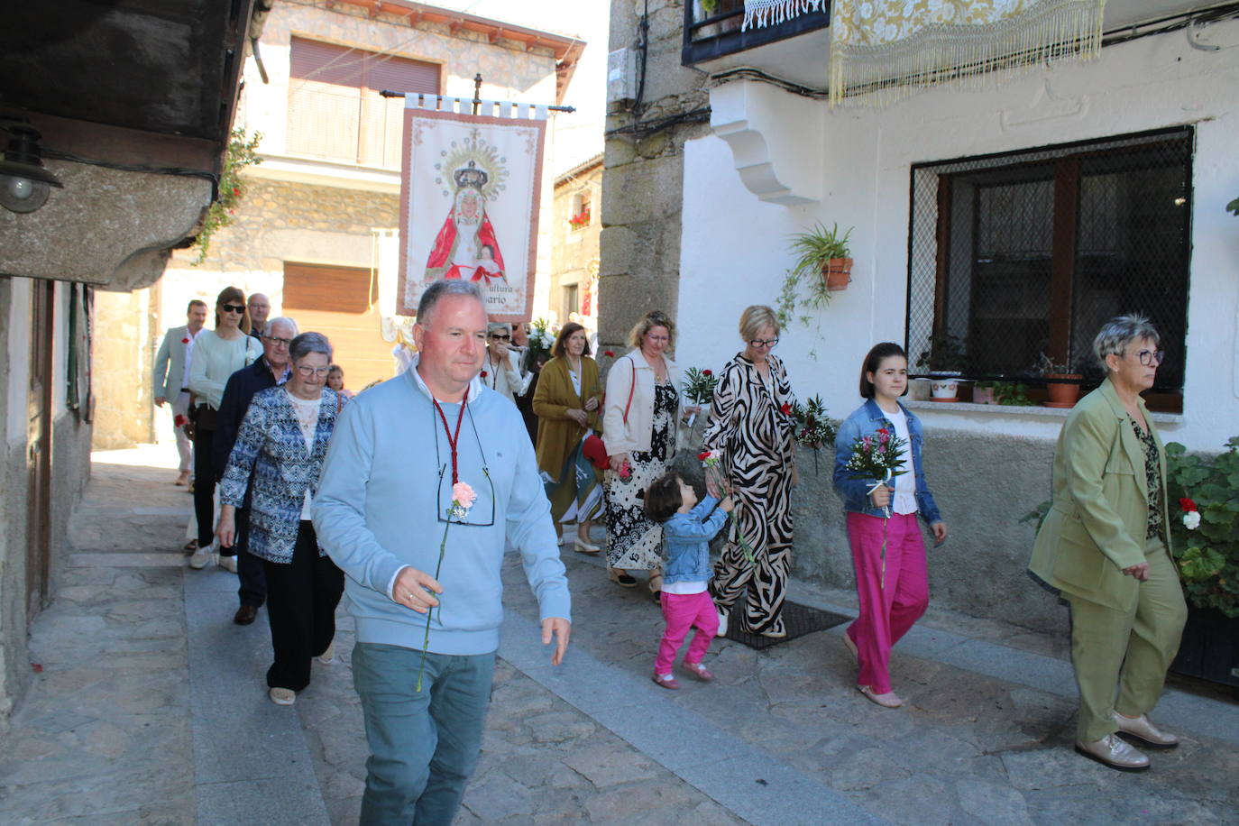 Cantagallo rinde honores a la Virgen del Rosario