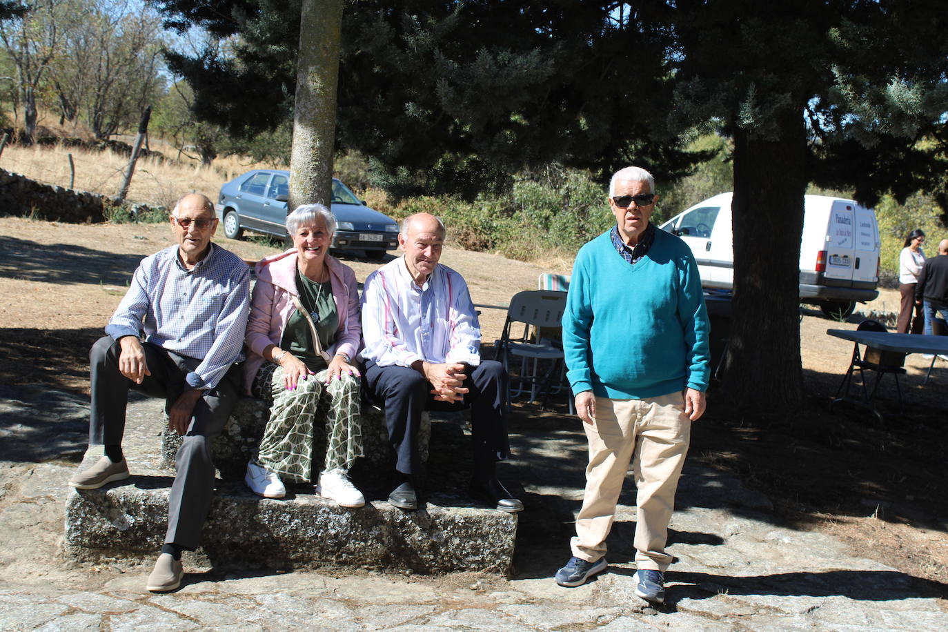 Ofrendas de devoción a la Virgen de la Yedra