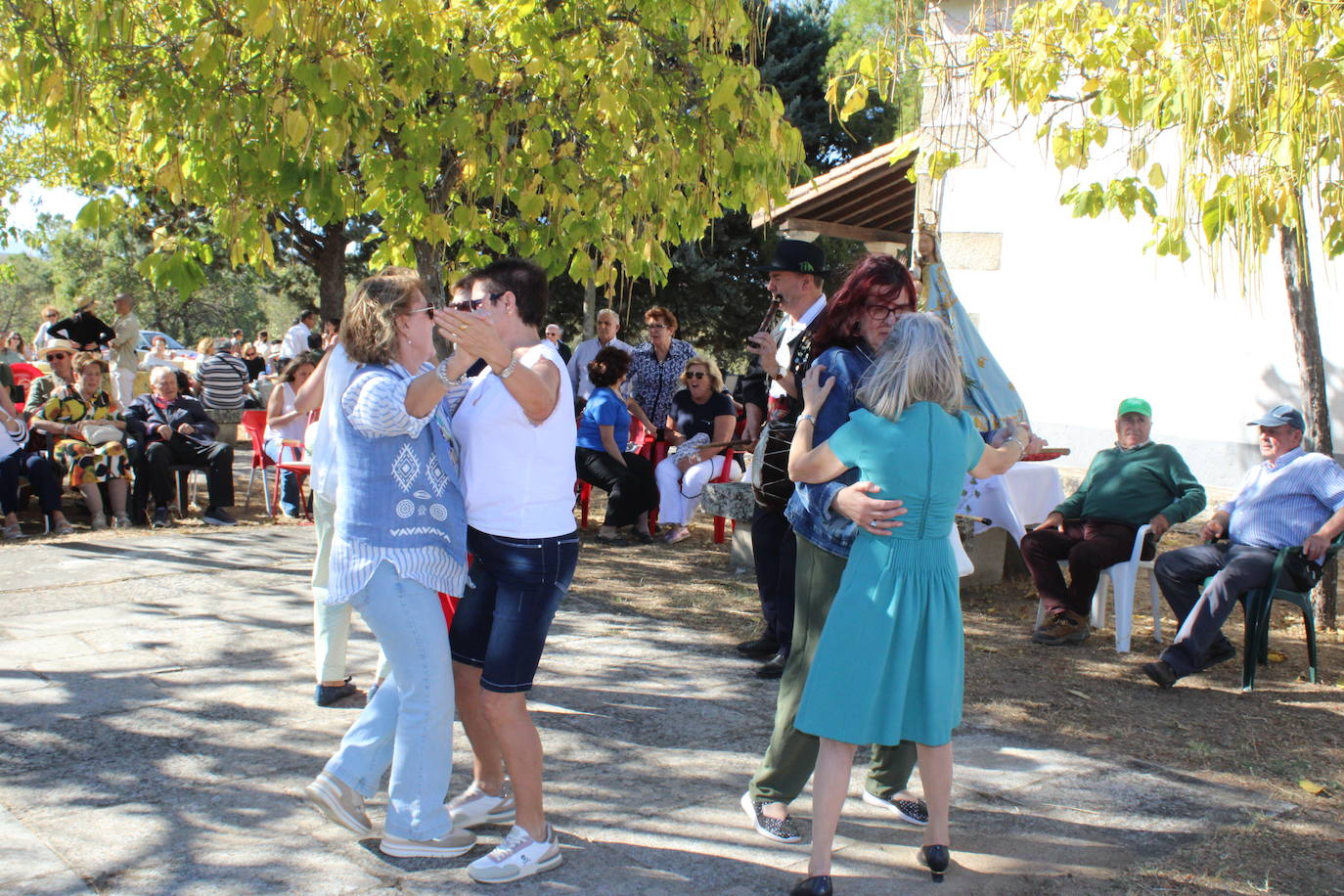 Ofrendas de devoción a la Virgen de la Yedra