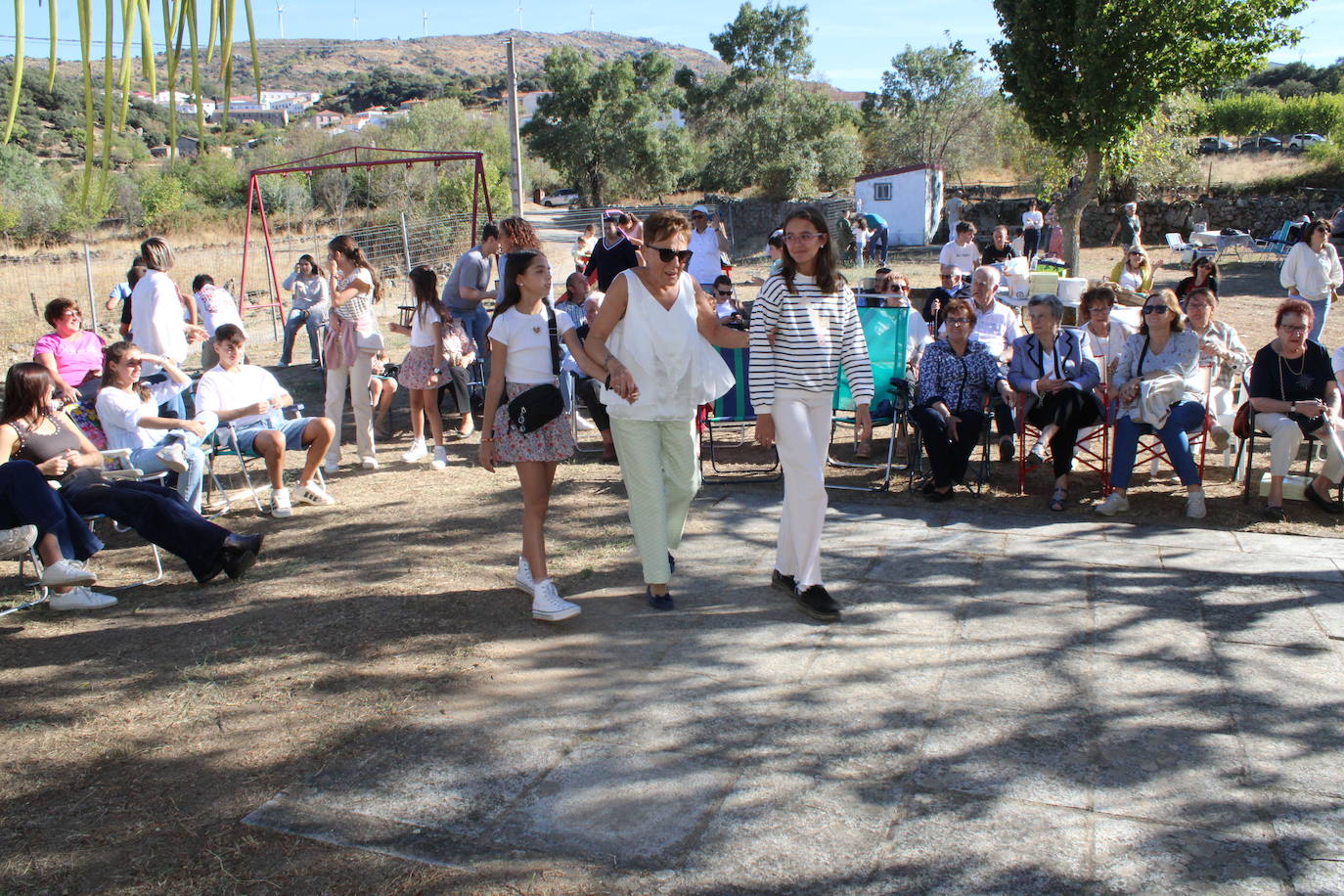Ofrendas de devoción a la Virgen de la Yedra