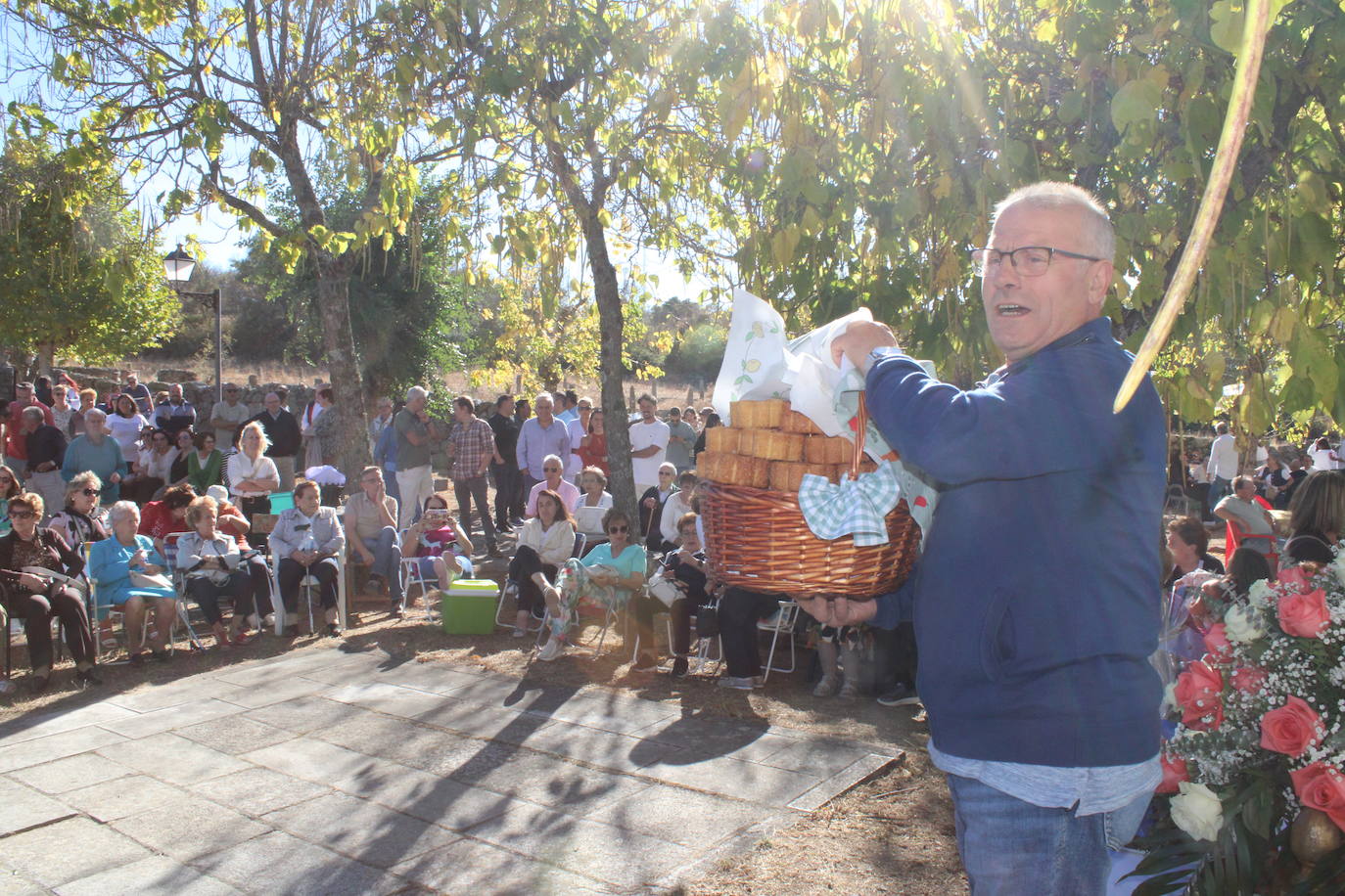Ofrendas de devoción a la Virgen de la Yedra