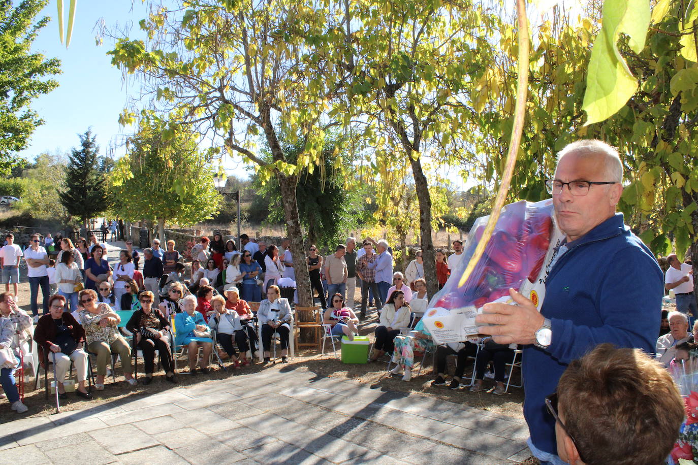 Ofrendas de devoción a la Virgen de la Yedra
