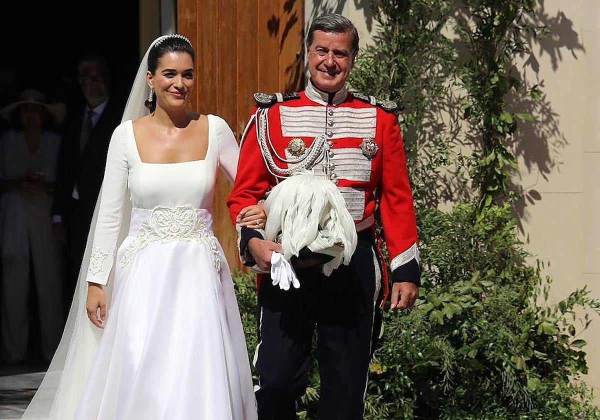 Cayetano Martínez de Irujo y Bárbara Mirjan.