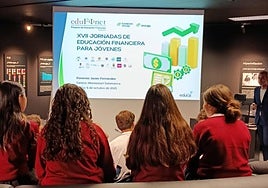 El Centro Edufinet de Salamanca acoge una jornada para estudiantes de Secundaria en el Día de la Educación Financiera