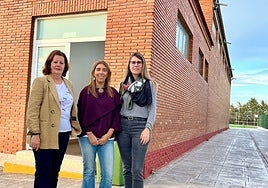 María Luisa González, Eva López y Nuria Vidales.