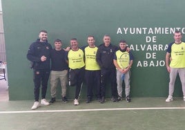 Distintos eventos deportivos celebrados en la localidad de Calvarrasa y algunos de sus equipos.