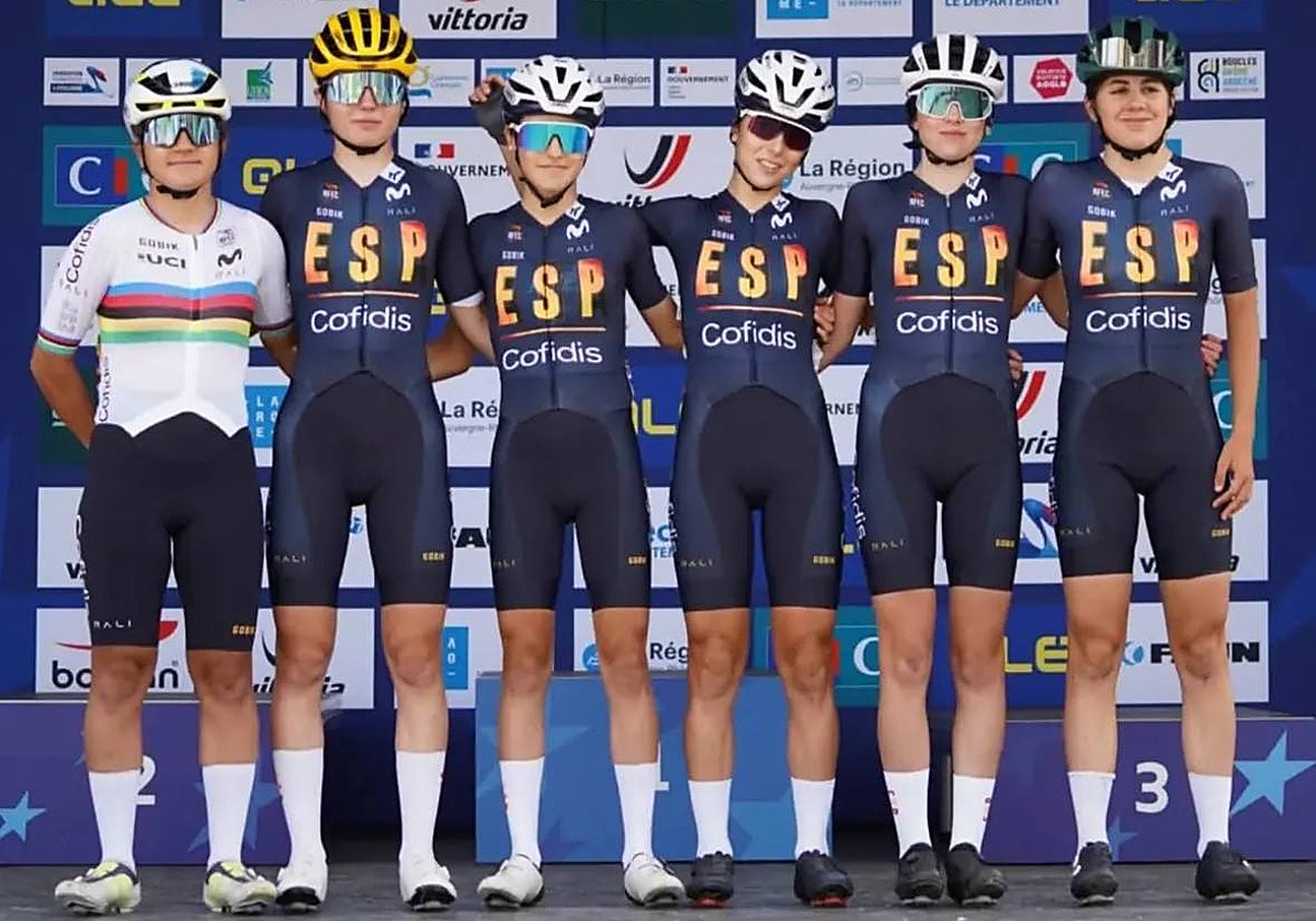 Gran papel de las corredoras del equipo Mirat Lidia Castro e Irene Moreno en el Europeo de selecciones