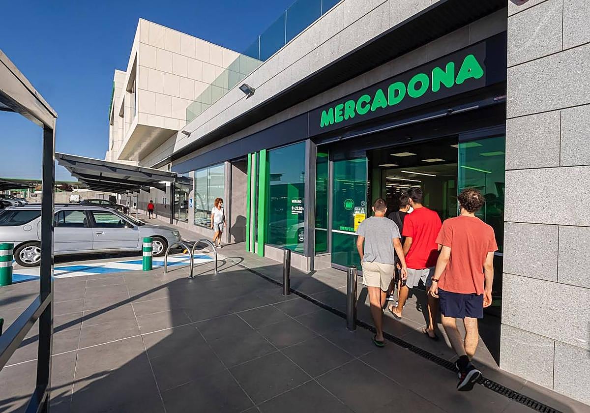 Un supermercado de Mercadona en Salamanca.