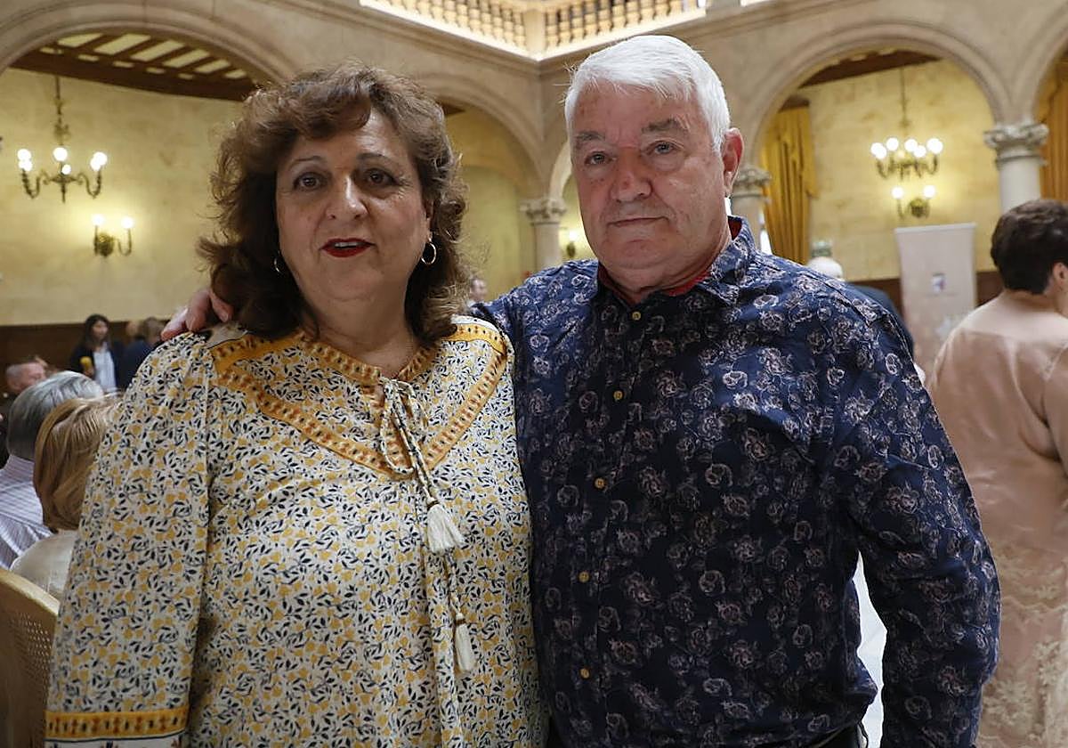 Pilar Gutiérrez y Ángel Andrés celebran sus bodas de oro.