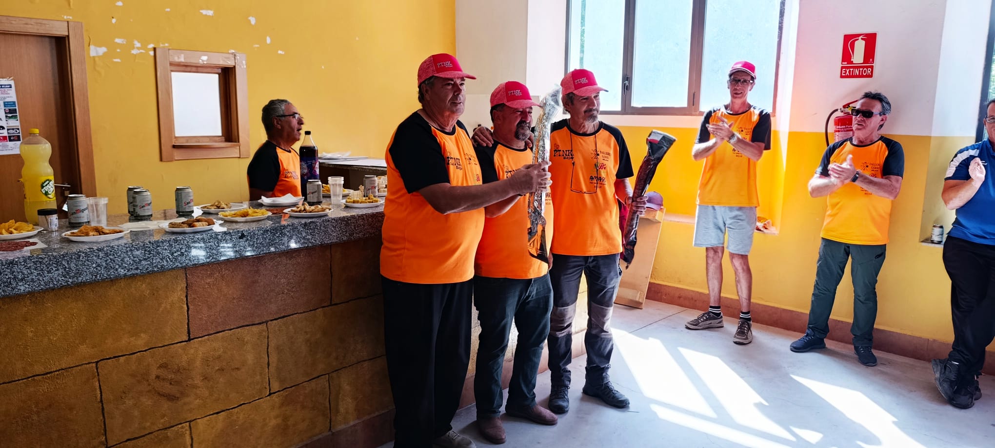 Primer torneo local de petanca en Béjar con buena participación en una modalidad en auge