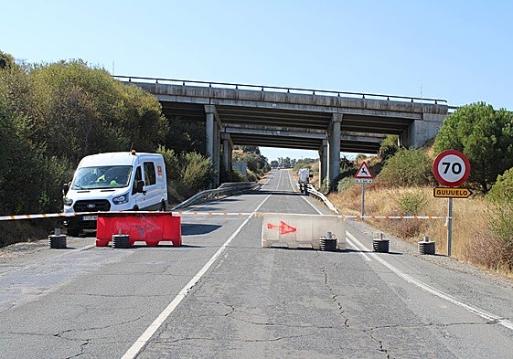 El corte se ha hecho efectivo este jueves al mediodía.
