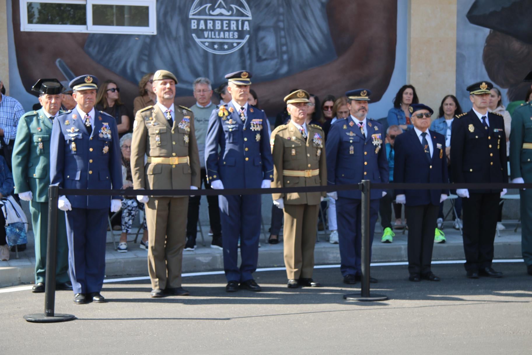 Villares homenajea a la Benemérita
