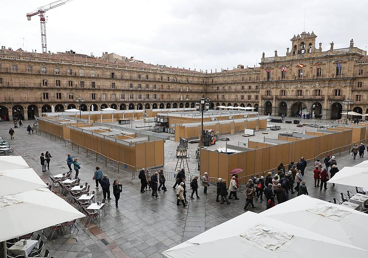 Imagen de la celebración de la Feria Municipal del Libro Antiguo y de Ocasión del año pasado.