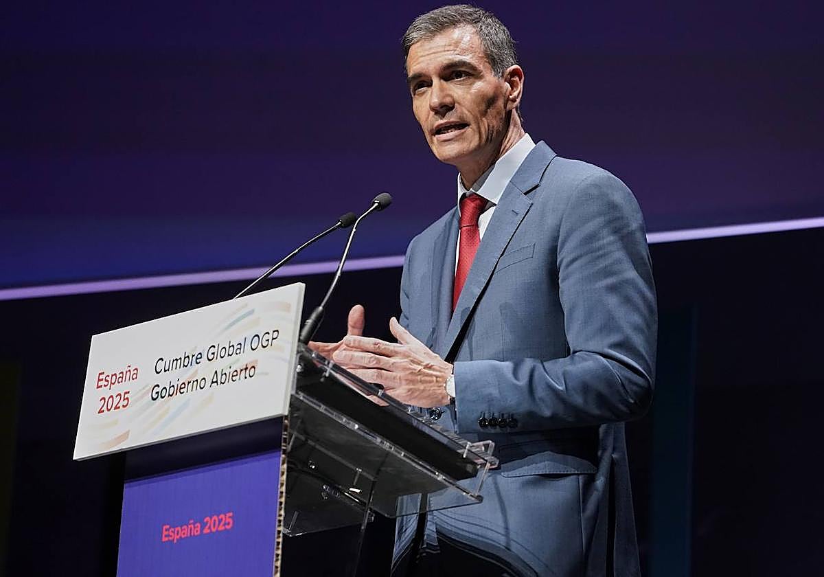 El presidente del Gobierno, Pedro Sánchez.