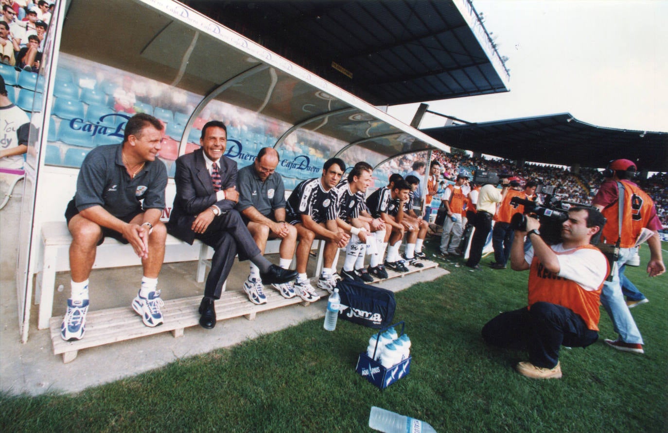 Russo debutó en partido oficial con la UDS el 30 de agosto de 1998. Fue ante el Mallorca en la 1ª jornada de Primera División en el estadio Helmántico. El resultado final fue de empate a cero.
