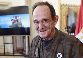 Ángel Luis Fernández, paciente con esquizofrenia.