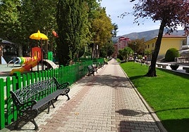 Los hechos ocurrieron en el parque de la Corredera de Béjar.