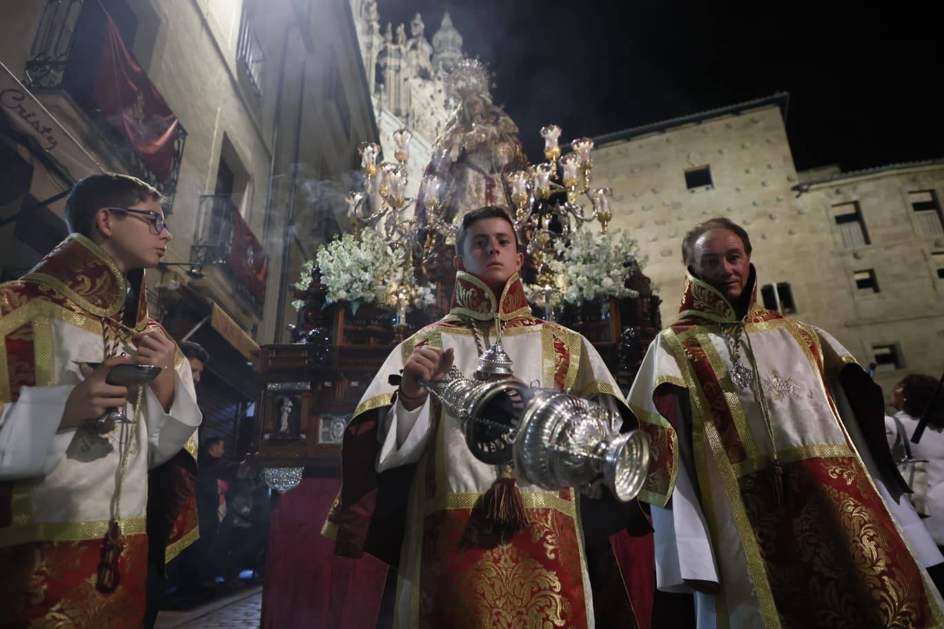 La procesión de la Virgen del Rosario en imágenes