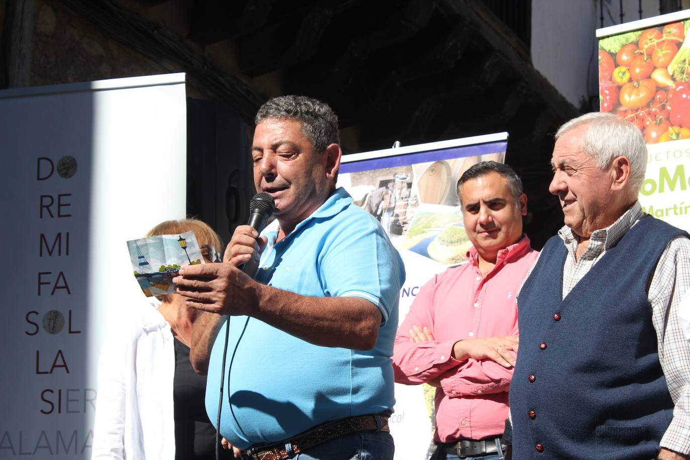 San Martín del Castañar brinda por el vino de la provincia en la XII Fiesta de la Vendimia