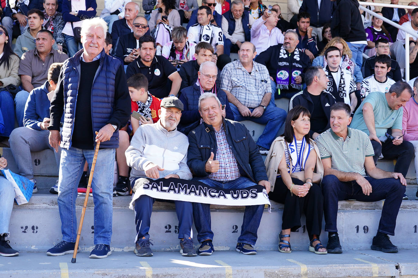 El triunfo del Salamanca UDS en Las Pistas ante la Sarriana en imágenes