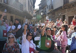Gran brindis inaugural en la XII Feria de la Vendimia