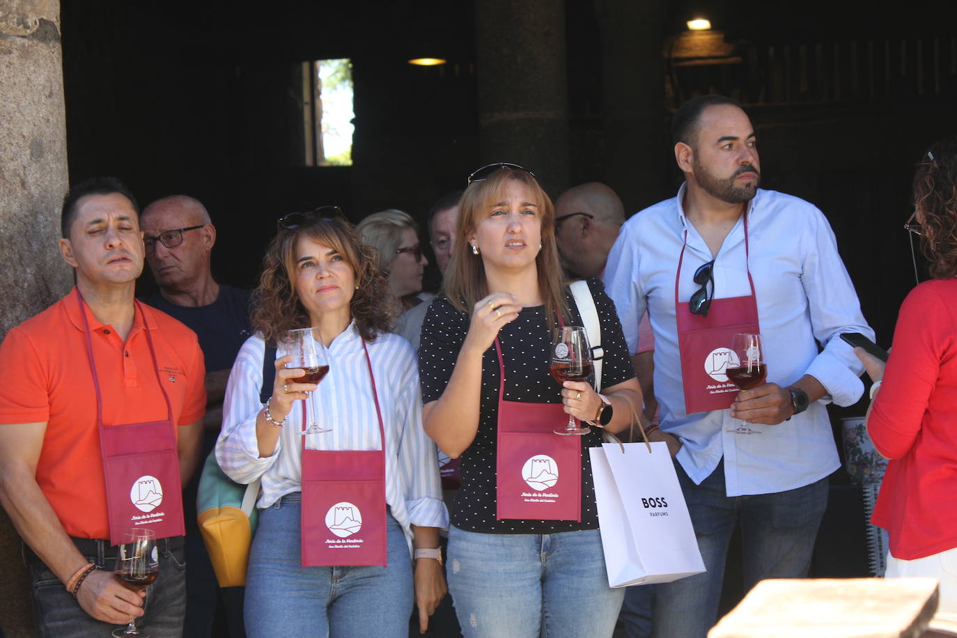 San Martín del Castañar brinda por el vino de la provincia en la XII Fiesta de la Vendimia