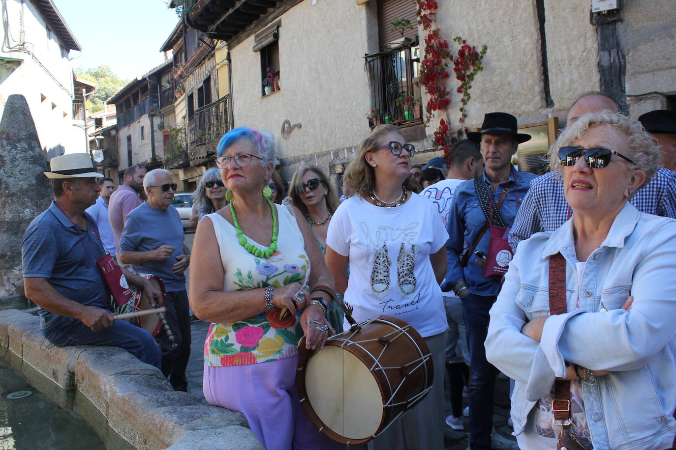San Martín del Castañar brinda por el vino de la provincia en la XII Fiesta de la Vendimia