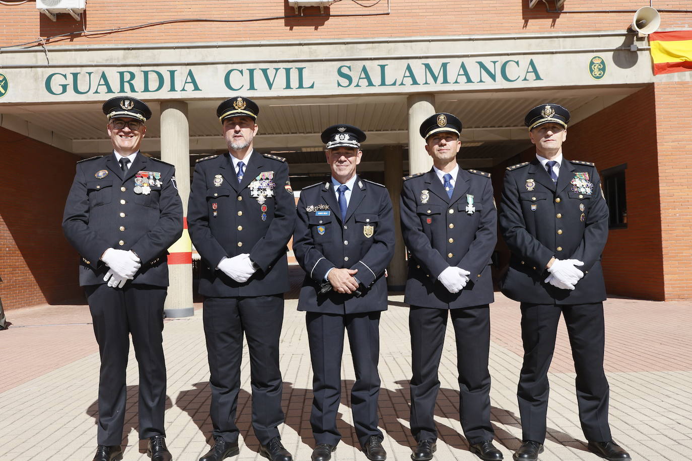 La celebración de la Guardia Civil por el Día del Pilar, en imágenes