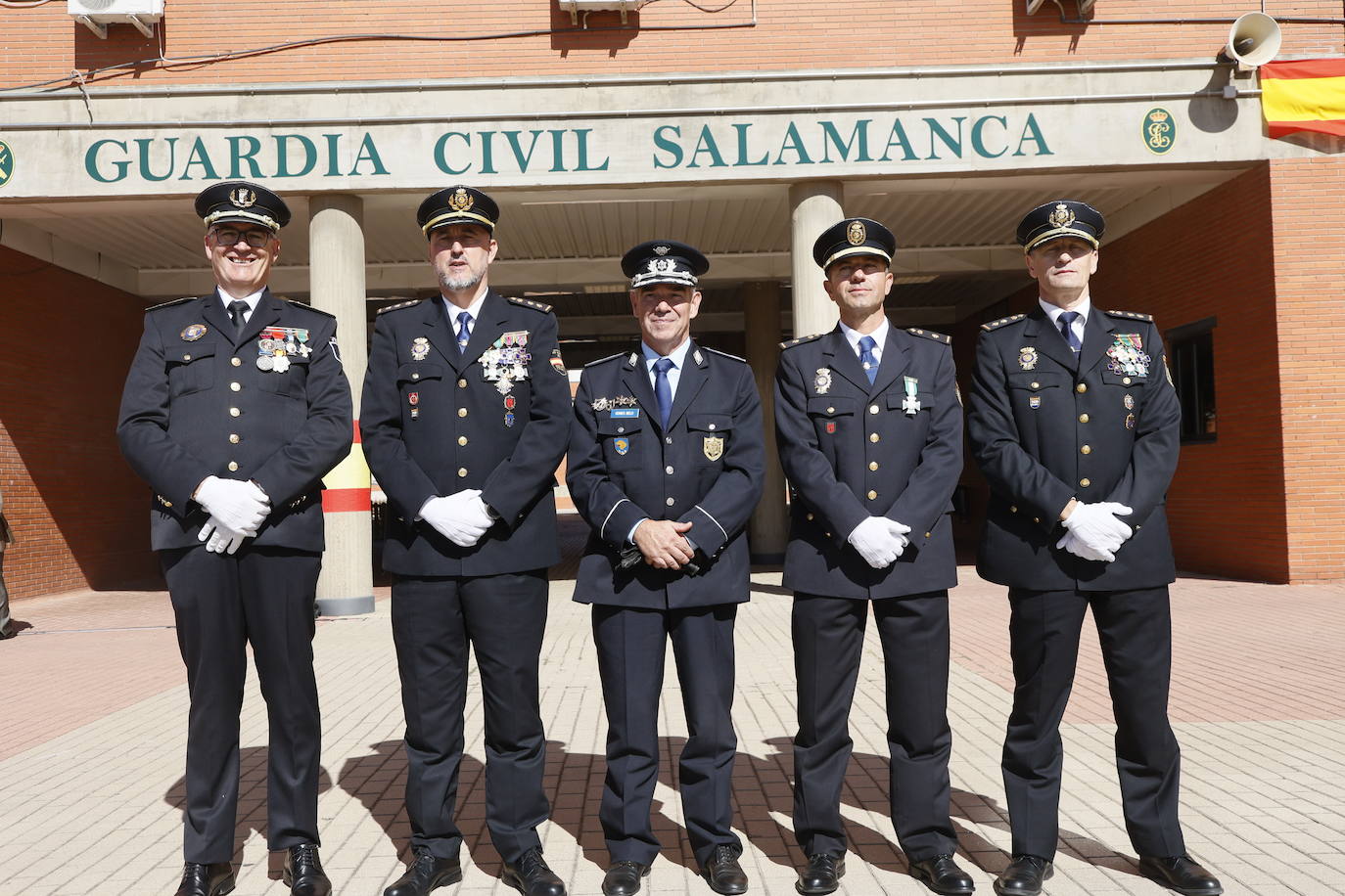 La celebración de la Guardia Civil por el Día del Pilar, en imágenes