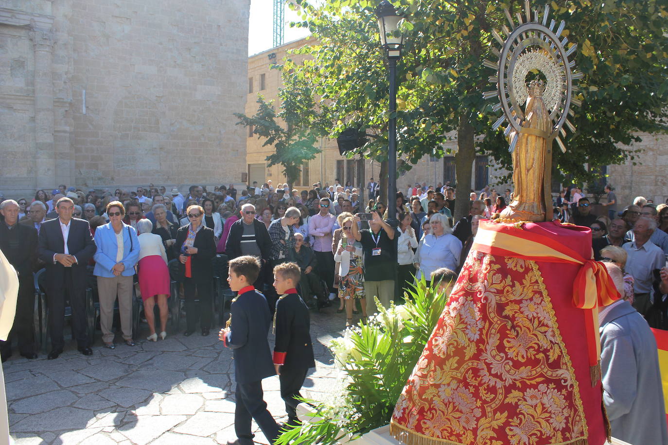 Solemnidad y fidelidad a la bandera, en los actos de la Guardia Civil de Ciudad Rodrigo