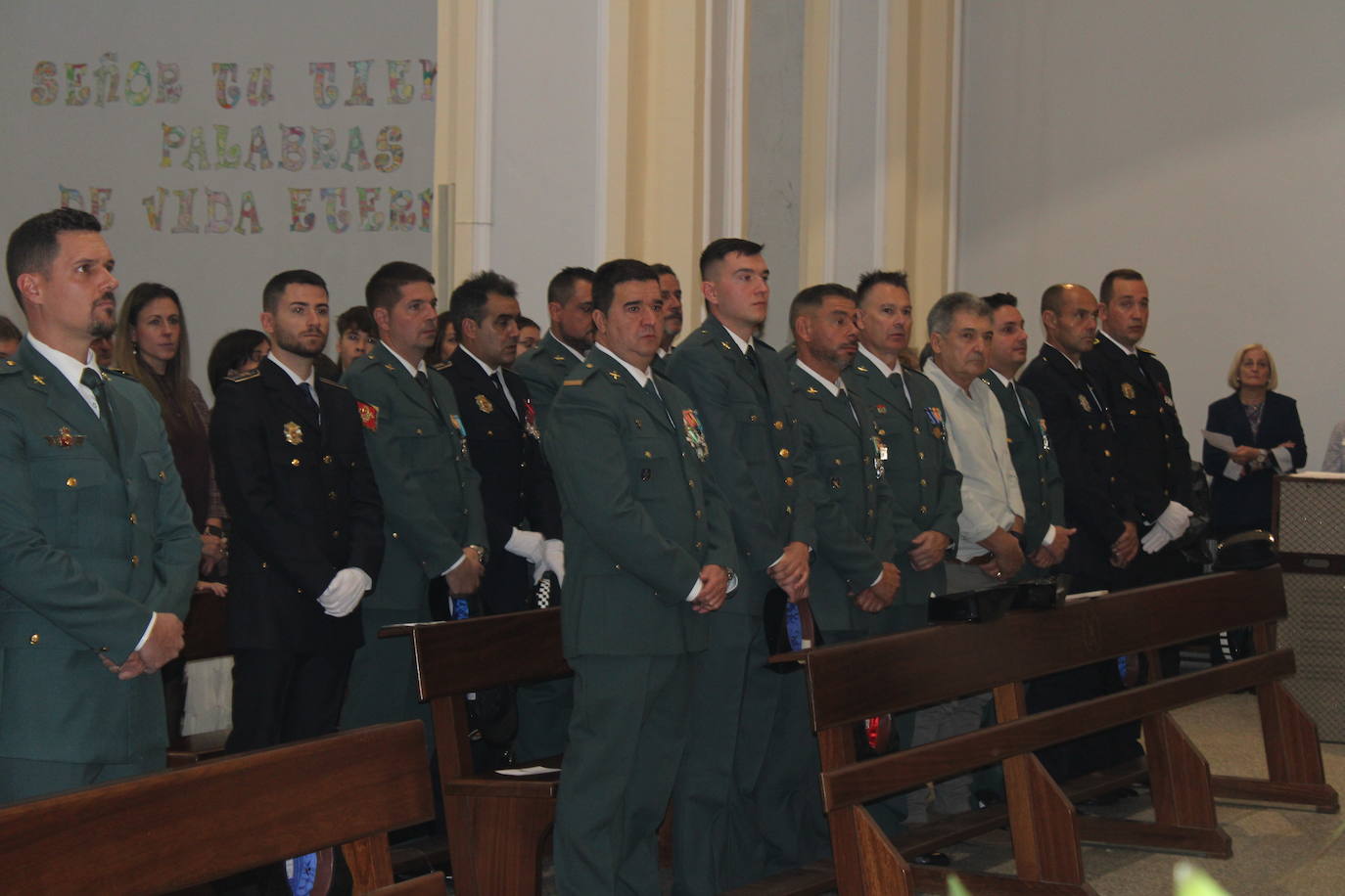 Guijuelo arropa a su Guardia Civil