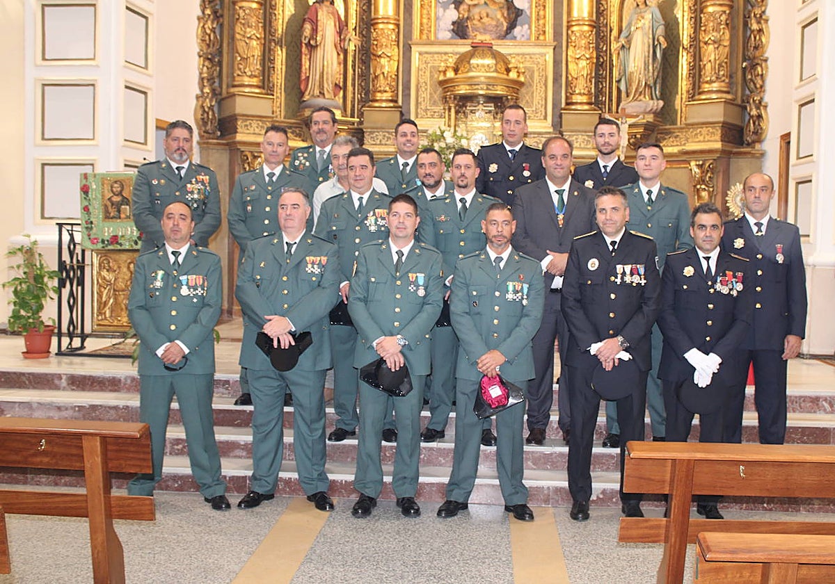 Guijuelo arropa a su Guardia Civil
