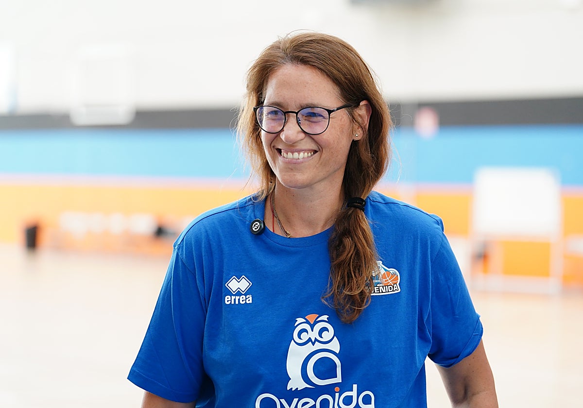 Anna Montañana, en un entrenamiento.