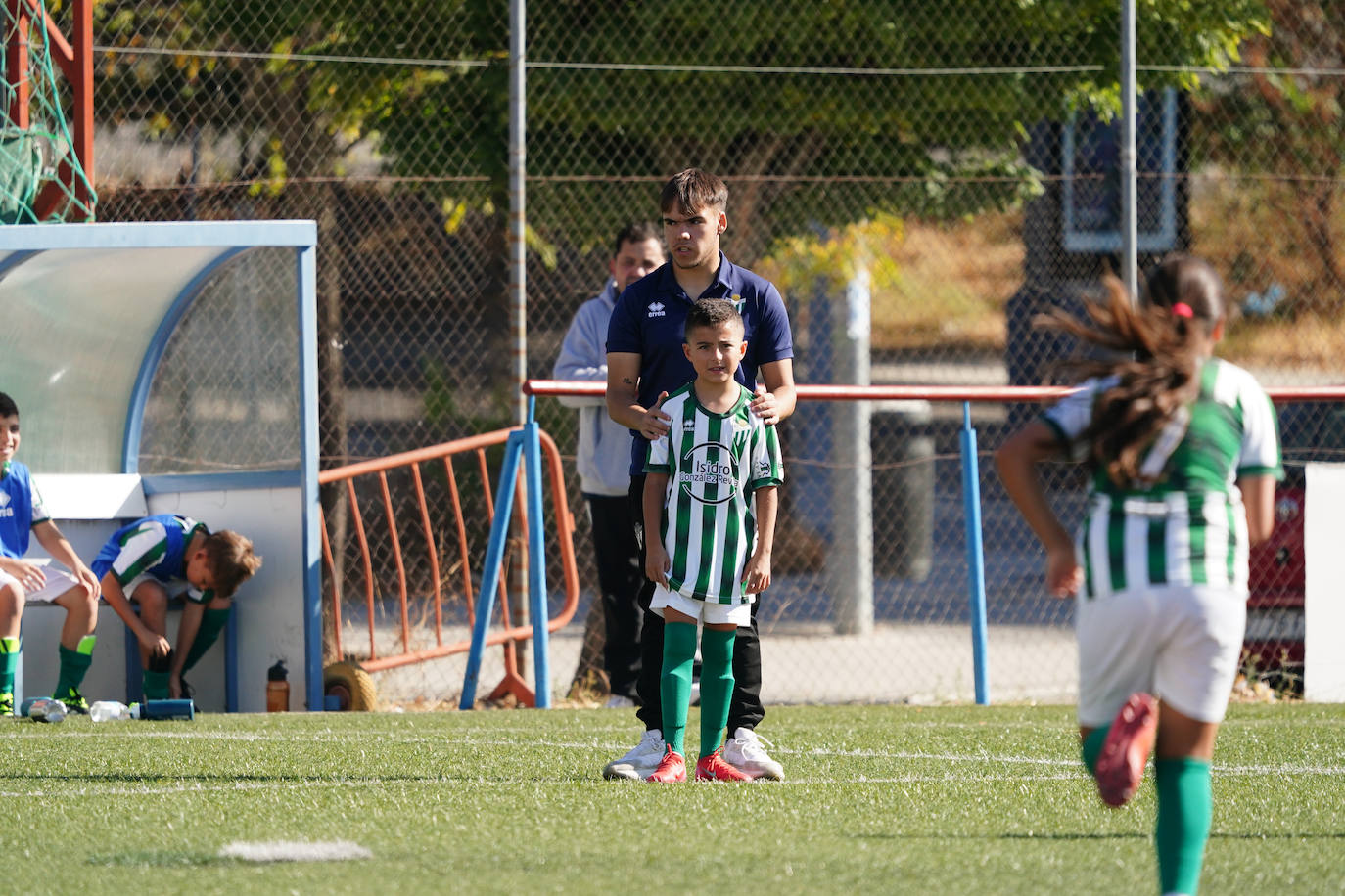 La jornada del fútbol base salmantino, en imágenes