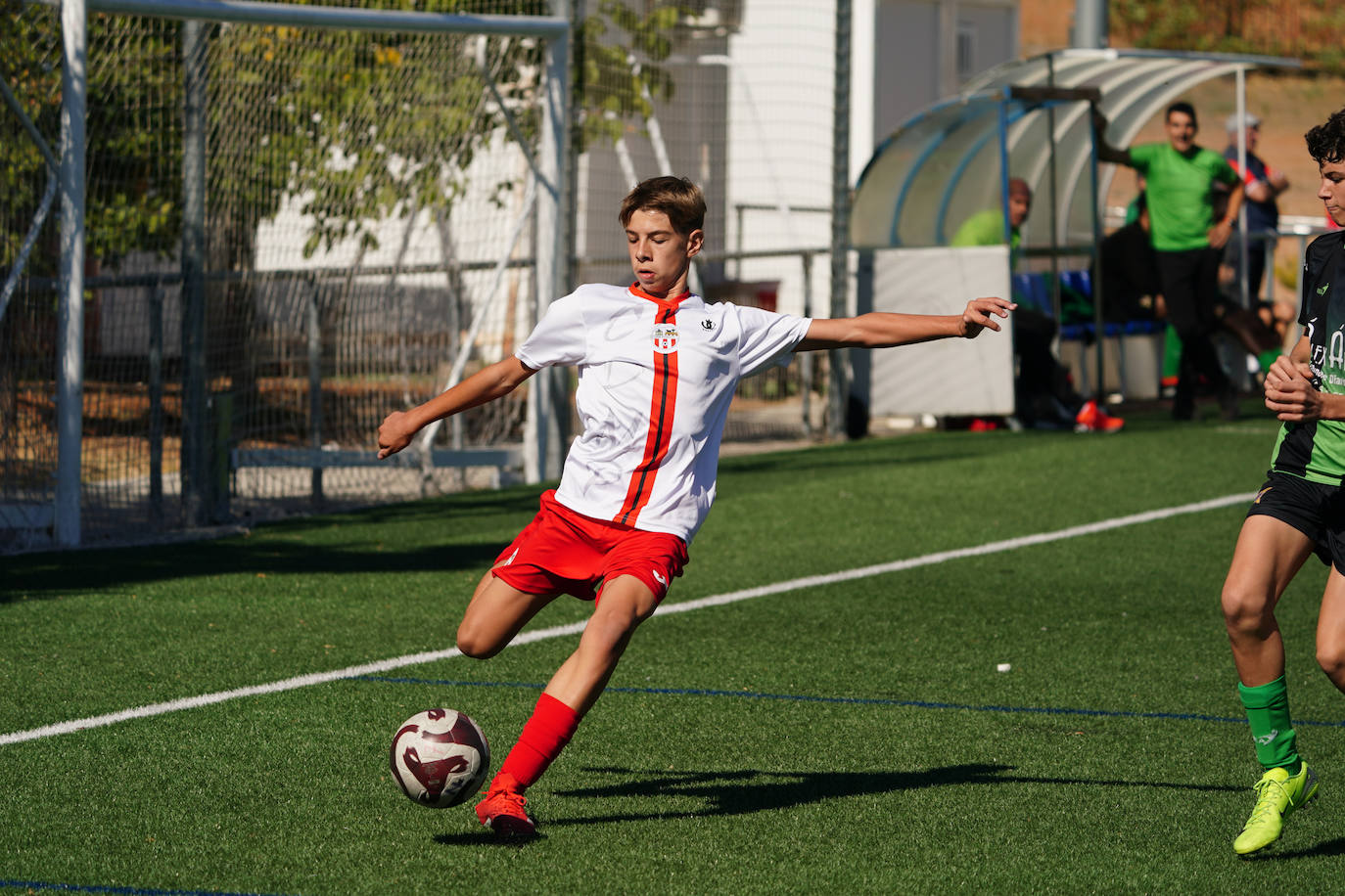 La jornada del fútbol base salmantino, en imágenes