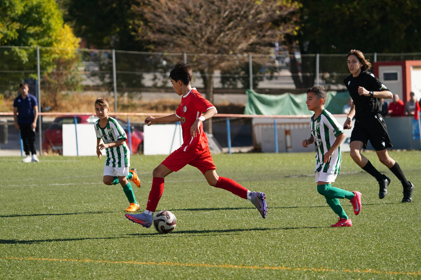 La jornada del fútbol base salmantino, en imágenes