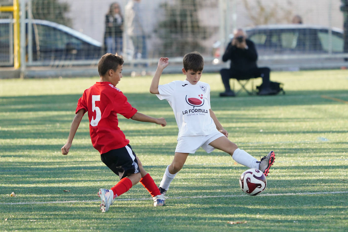 La jornada del fútbol base salmantino, en imágenes