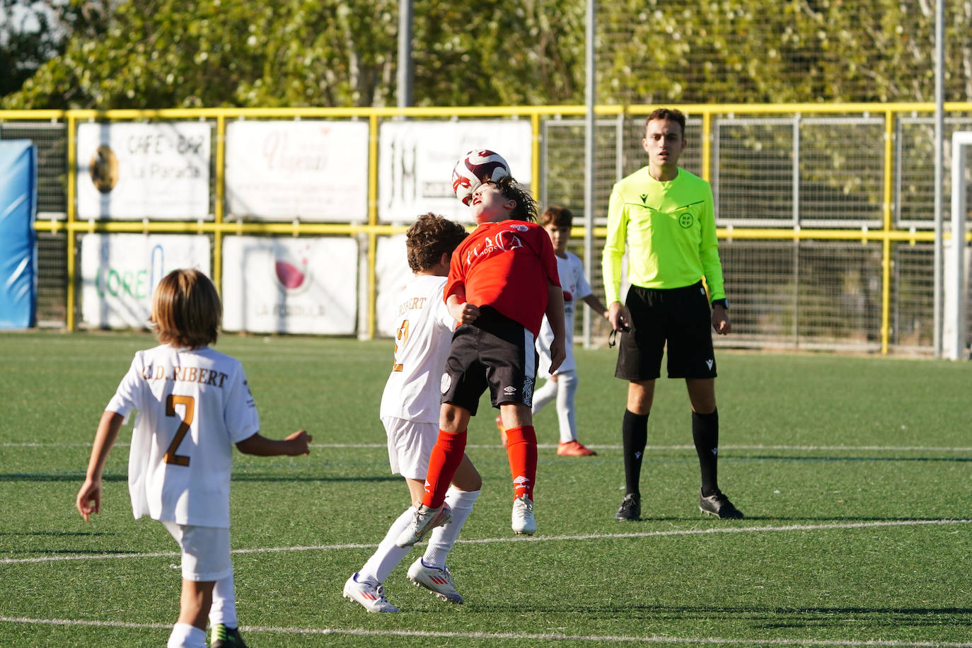 La jornada del fútbol base salmantino, en imágenes