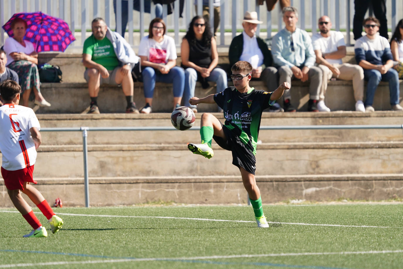 La jornada del fútbol base salmantino, en imágenes