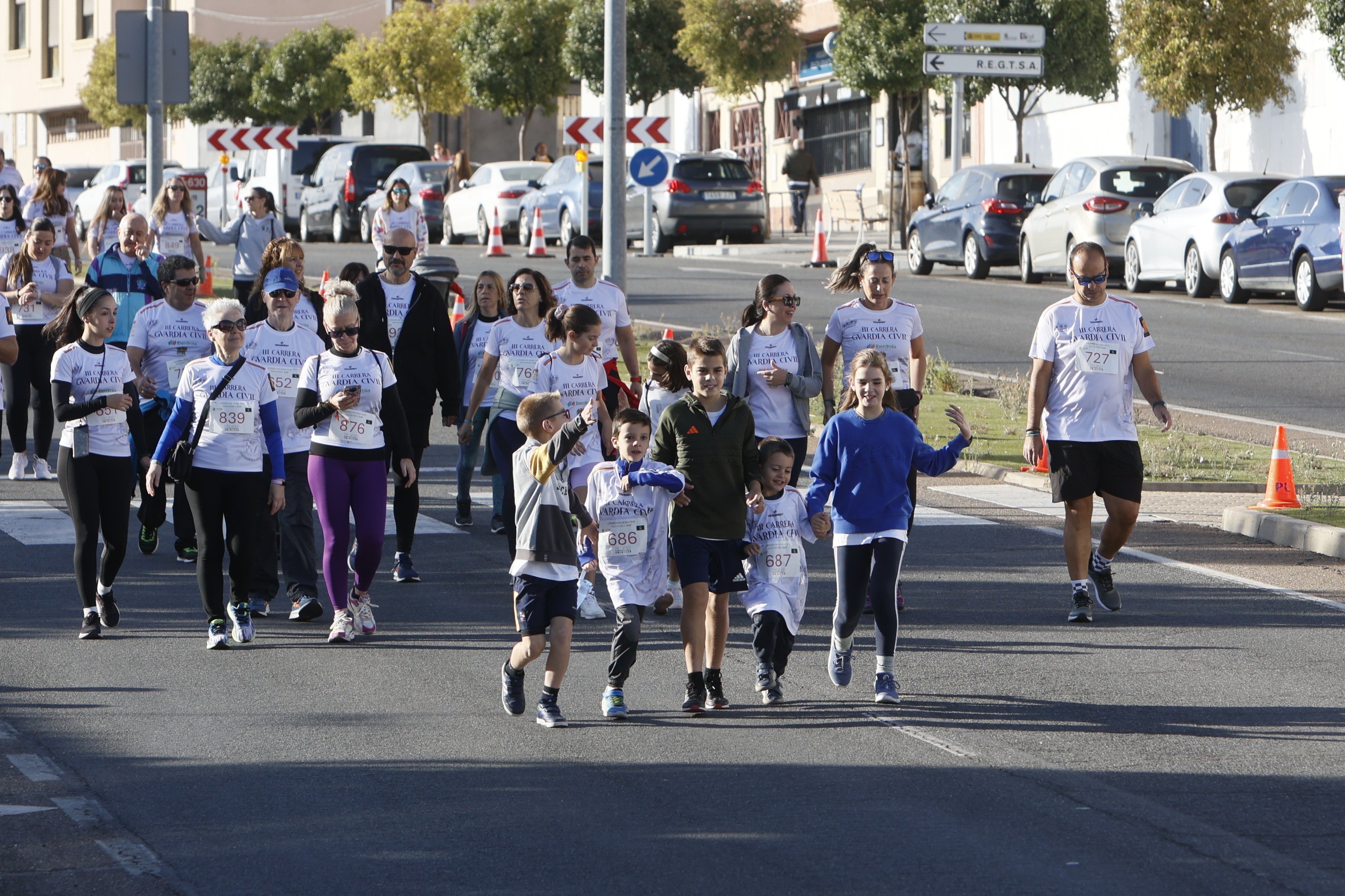 La Guardia Civil impulsa una marea solidaria